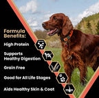 Victor Super Premium Dog Food – Grain Free Yukon River Canine – for Dogs of All Life Stages – High Protein Dry Dog Food for All Normally Active Dogs, 30 lb