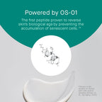OneSkin FACE OS-01 Peptide Skin Longevity Moisturizer - Evens Skin and Reduces Fine Lines & Wrinkles, For All Skin Types Including Sensitive Skin