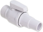 SP0729 Econoline 2 Way Ball Valve Replacement Compatible with Hayward – 1.5" MIP x 1.5" - 1.25" Hose Adapter Econoline ABS Valve, 50 psi, Non-Corrosive
