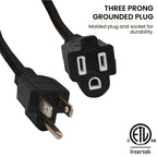 Go Green Power Inc. (GG-14000BK) 12/3 SJTW Outdoor Extension Cord, Black, 100 ft