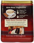 Hills Bros. Coffee Instant Cappuccino Double Mocha, 16-Ounce Jars (Pack of 6)
