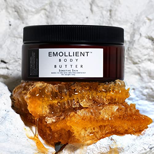Emollient for Dry Skin & Eczema Handmade Butter Made with Essential Oils, Packed with Vitamins and Antioxidants (Sensitive Skin, 100 grams)