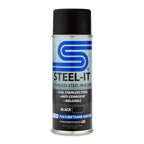 Steel-It 1012D Polyurethane, Industrial Paint Coatings, Weldable, Easy to Apply - Black (1 Pack)