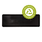 Gardeners Supply Company Large Plant Tray | Multi-use Durable Big Plastic Tray for Indoor & Outdoor Plants, Seed Starting Tray & Potted Succulents, Flowers | 46-1/2"L x 15-1/2"W x 2" Deep - Black
