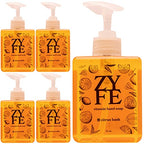 Vitamin Hand Soap - Liquid Hand Soap Value Pack Deal - Natural Plant Derived Moisturizing Handsoap with Essential Oil Fragrance Citrus Bask - Wholesale Carton