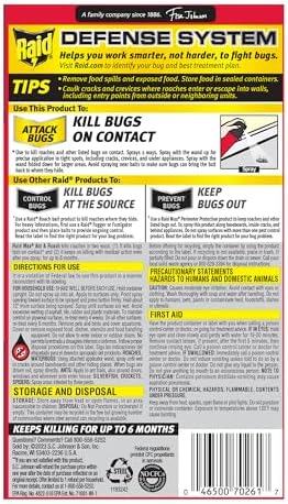 Raid Max Ant and Roach Spray (14.5 OZ,Pack - 1)