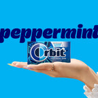 ORBIT Peppermint Sugar Free Gum Individually Wrapped, Bulk Packs of Gum, 12 Packs of 14-Pieces (168 Total Pieces)