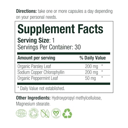 It Just Works Whole Body Natural Deodorizing Supplement for Full Freshness - Vegan & Organic Internal Deodorant for Underarms, Intimate Areas, and Private Parts, 30 Capsules