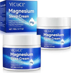 Magnesium Cream for Body - Magnesium Oil for Feet, Pure Premium Magnesium Lotion with Vitamin E and Almond Oil for Muscle Soreness
