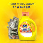 Tide Simply Odor Rescue Liquid Laundry Detergent, Fresh Linen, 75 fl oz 48 loads