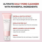 SKIN1004 Madagascar Centella Poremizing Deep Cleansing Foam 4.22 fl.oz, 125ml, Remove Pore-Clogging Debris