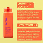 BYOMA Smoothing Body Serum - For Body Breakouts & Textured Skin - Lightweight Body Serum with Succinic Acid & Blue Tansy - Restores Skin Barrier & Soothes Inflammation - 3.4 fl oz