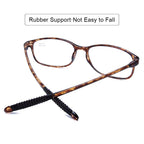 DOOViC Computer Reading Glasses 4 Pack Blue Light Blocking Glasses Anti Eyestrain Flexible Lightweight Readers for Women Men 2.75 Strength