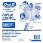 Oral-B Pro-Health Cross Action Advanced Toothbrush, Medium - 8 pack