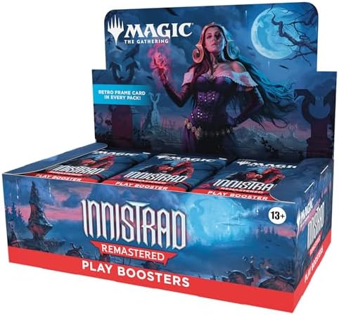 Magic: The Gathering Innistrad Remastered Play Booster Box - 36 Packs (504 MTG Cards)