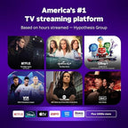 Roku Streaming Stick Plus 2025 - 4K & HDR Roku Streaming Device for TV with Voice Remote - Free & Live TV