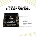 Coco March Silk Face Collagen - Silky Radiant Skin New Amino Molecules for Hair Nails-Joint Health-20g Protein NO Taste-Dissolves Instantly - Unmatched Results Elixir - 30 Day Supply