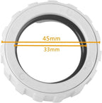 ATIE 360 Pool Cleaner Combo Kit - Hose Swivel 9-100-3002 & Nut 9-100-3109 (3 Pack) for Zodiac Polaris 360