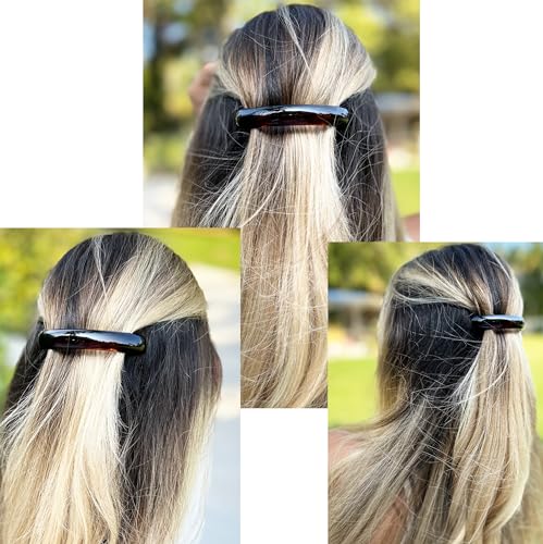Camila Paris CP2638 French Hair Barrette Clip for Girls for Thick Curly Wavy Long Hair, Strong Hold Grip Hair Clips for Women, Automatic, No Slip Durable Styling Girls Hair Accessories, Made in France