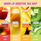 Farmacy Peptide Lip Balm - Lip Smoothie Hydrating Lip Balm with Vitamin C to Visibly Plump + Smooth Lip Lines - Nourishing Lip Treatment with a High-Gloss Finish - Pear Kiwi (10g)