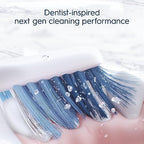 Oral-B Clic Manual Toothbrush (Aqua) with 2 Replaceable Brush Heads and Magnetic Brush Mount