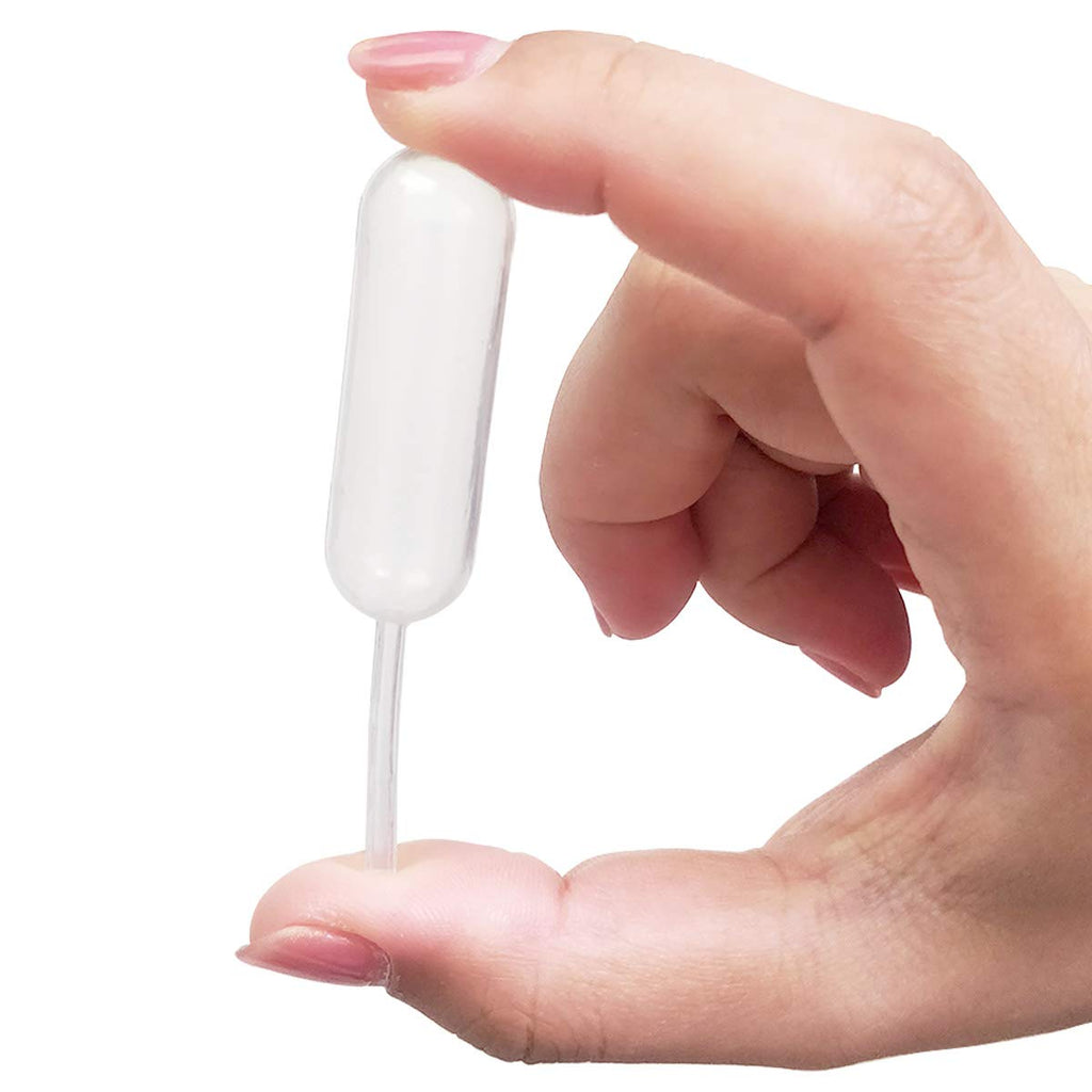 Cupcakes Pipettes 100PCS 4ml Clear Plastic Transfer Liquid Dropper Pipettes
