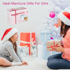 Nail Fan Dryer for Regular Polish, Portable Nail Dryer for Kids, Perfect Addition to Girls Manicure Kit, Fast Dry Fingernail Polish Air Drying Machine for Home and Travel Use