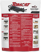 Tomcat Mouse Killer Child & Dog Resistant, Refillable Station, 1 Station and 16 Poison Refills (2-Pack)