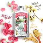 Dr. Saymans Alcohol-Free Facial Toner with Witch Hazel, Rosewater & Rice Protein, Removes Impurities & Hydrates Your Face, 9 oz