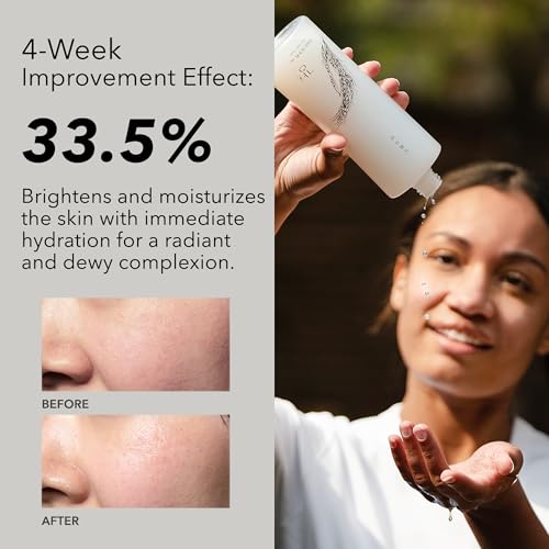 Gentle Rice Bran Toner Korean for Face (Tone, Rejuvenate & Moisturize) - Hydrating Vegan with Hyaluronic Acid - Rice Bran Extract (6.76 Fl oz)