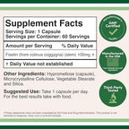 Fisetin Supplement - 100mg of Bioactive Flavnonols, 60 Count (Bioflavonoid Polyphenols Supplement Similar to Apigenin, Luteolin, and Quercetin) Aging Support Senolytic by Double Wood (Pack of 2)