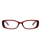 SODQW Rectangle Blue Light Glasses for Women Trendy Small Y2K Office-Siren Bayonetta Fake Glasses with Clear Lens UV400