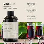 VINEVIDA Black Cherry Merlot Fragrance Oil for C le Making Scents Soap Making, Perfume Oils, Soy C les, Bath Bombs, Kitchen, Lotion Car Freshies, Diffuser, Room Spray, Laundry 4 Fl Oz (Pack of 1)