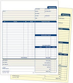 Adams Job Invoice Forms, 100 Sets, White, 8-1/2 x 11 Inches and Adams Sales Order Book, 50 Sets, White/Canary, 4-3/16 x 7-3/16 Inches