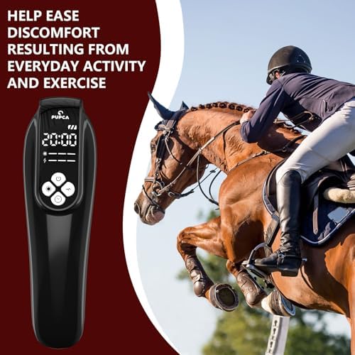 Cold Laser Therapy Device for Horse, Portable Red Light Therapy with 4pcs 808nm and 12pcs 650nm, Near Infrared Laser for Arthritis Pain Relief- Electrical Stimulation for Tendon, and Ligament Recover