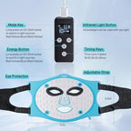 Red Light Therapy Mask for Face: LED Infrared Facial Mask Skincare Device, Beauty Care Tool for Women at Home