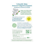 Culturelle Baby Probiotic Drops + Vitamin D, Immune & Digestive Health Support for Babies, Infants & Newborns 0-12 Months, 30 Day Supply, Gluten Free & Non-GMO, 9ml