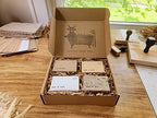 All-Natural, Long-Lasting Beef Tallow Bar Soap (4 Bars) with Bay & Tea Tree Oil Good for Sensitive Skin and Great as a Gift. Handmade in USA in Small Batches.
