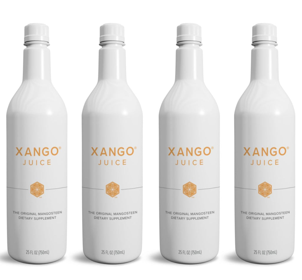 XANGO Mangosteen Juice, 750 ml, 4-Count (1 case)