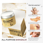 Beef Tallow for Skin: Organic Grass-Fed Tallow and Honey Balm Whipped Beef Tallow Skin Balm - Deep Nourishing Tallow Face Moisturizer for All Skin Types