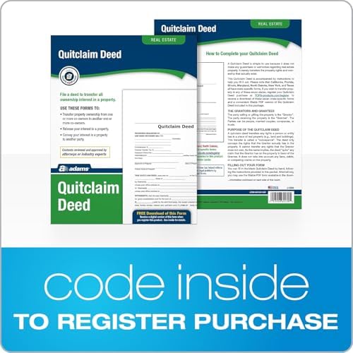 SOCRATES MEDIA,LLC Quitclaim Deed Forms (SOMLF298), White