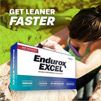 Pacific Health Endurox Excel Natural Performance Supplement, Increases Metabolism & Builds Endurance with Ciwujia (Ginseng) Root - 60 Caps