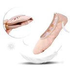 Stelle Ballet Shoes for Girls Toddler Soft Leather Split Sole(BP, 2ML)
