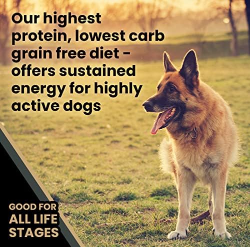 Victor Super Premium Dog Food – Grain Free Ultra Pro Dry Dog Food – High Protein, Low Carb Dog Food for Active Dogs – 42% Protein Dog Food for Sporting Dogs of All Breeds & Sizes, 5 lb
