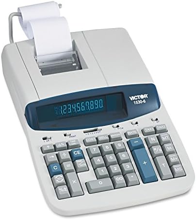 Victor 1530-6 10 Digit Professional Grade Heavy Duty Commercial Printing Calculator