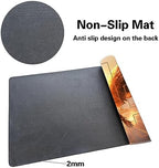 MTG Playmat Size 24x14in Free Storage Bags Non-Slip Backing, Ideal for Card Game Enthusiasts TCG Playmat (Blaze Angel-Deck)