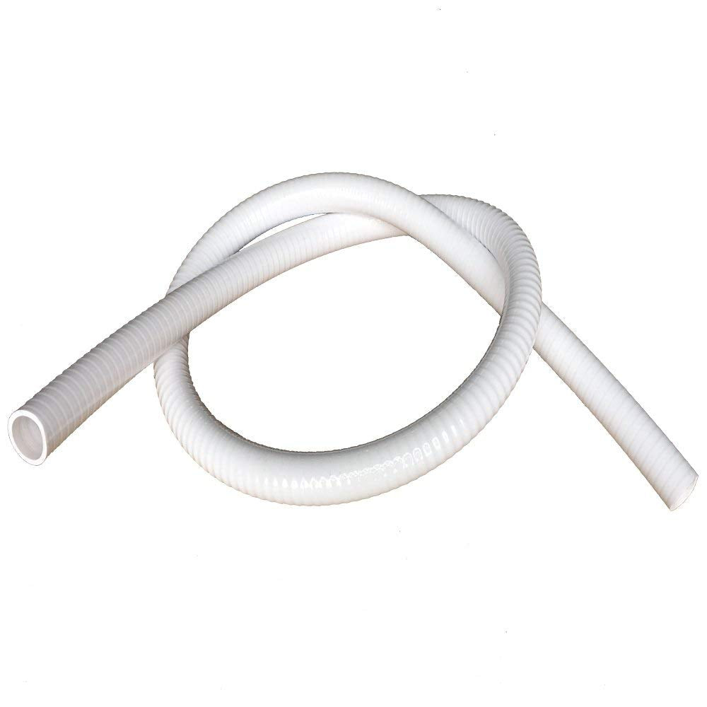 TekTube® Schedule 40 Ultra Flex PVC Pipe - 10 ft long (2" Dia, White)
