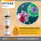 Optase Protect Eyelid Cleansing Spray - Hypochlorous Acid Spray for Daily Protection - pH Neutral, Suitable for All Ages - Hypochlorous Acid Eyelid Cleanser - 100 ml