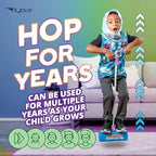 Flybar My First Foam Pogo Jumper for Kids Fun and Safe Pogo Stick for Toddlers, Durable Foam and Bungee Jumper for Ages 3 and up, Supports up to 250lbs