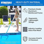 Swimline HYDROTOOLS 8025 Aluminum Reinforced Leaf Skimmer Net Head Cleaner For Swimming Pool Spa Fountain Pond Hot Tub Leaves Bugs Debris Fine Cleaning Maintenance Heavy Duty Extra Large
